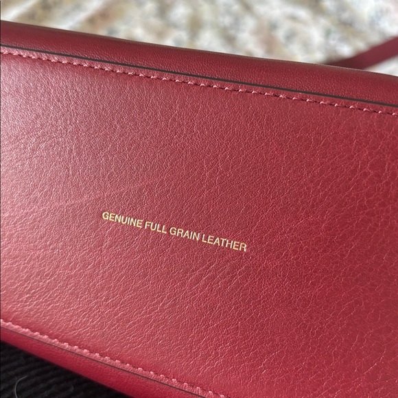 Coach Brooklyn Shoulder Bag 39 in Red / Burgundy - Picture 16 of 17